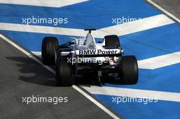 14.02.2008 Jerez, Spain,  Robert Kubica (POL),  BMW Sauber F1 Team - Formula 1 Testing, Jerez