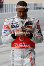 14.02.2008 Jerez, Spain,  Lewis Hamilton (GBR), McLaren Mercedes - Formula 1 Testing, Jerez