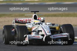 14.02.2008 Jerez, Spain,  Giancarlo Fisichella (ITA), Force India F1 Team, VJM-01 - Formula 1 Testing, Jerez