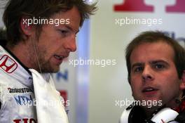 14.02.2008 Jerez, Spain,  Jenson Button (GBR), Honda Racing F1 Team - Formula 1 Testing, Jerez