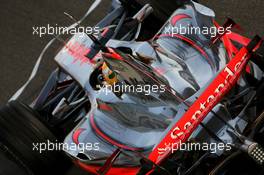 14.02.2008 Jerez, Spain,  Lewis Hamilton (GBR), McLaren Mercedes, MP4-23 - Formula 1 Testing, Jerez