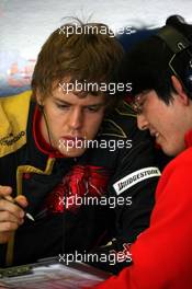 14.02.2008 Jerez, Spain,  Sebastian Vettel (GER), Scuderia Toro Rosso - Formula 1 Testing, Jerez