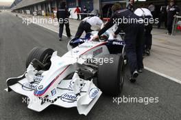 14.02.2008 Jerez, Spain,  Nick Heidfeld (GER), BMW Sauber F1 Team - Formula 1 Testing, Jerez