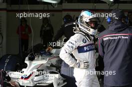 12.02.2008 Jerez, Spain,  Nick Heidfeld (GER), BMW Sauber F1 Team - Formula 1 Testing, Jerez