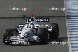12.02.2008 Jerez, Spain,  Nick Heidfeld (GER), BMW Sauber F1 Team, F1.08 - Formula 1 Testing, Jerez