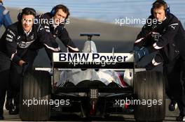 12.02.2008 Jerez, Spain,  Nick Heidfeld (GER), BMW Sauber F1 Team, F1.08 - Formula 1 Testing, Jerez