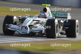 12.02.2008 Jerez, Spain,  Alexander Wurz (AUT), Test Driver, Honda Racing F1 Team, RA108 - Formula 1 Testing, Jerez