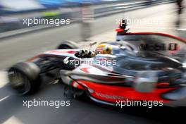 12.02.2008 Jerez, Spain,  Lewis Hamilton (GBR), McLaren Mercedes, MP4-23 - Formula 1 Testing, Jerez