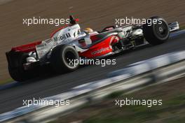 12.02.2008 Jerez, Spain,  Lewis Hamilton (GBR), McLaren Mercedes, MP4-23 - Formula 1 Testing, Jerez