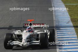12.02.2008 Jerez, Spain,  Takuma Sato (JPN), Super Aguri F1, SA07-B - Formula 1 Testing, Jerez
