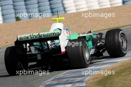 12.02.2008 Jerez, Spain,  Alexander Wurz (AUT), Test Driver, Honda Racing F1 Team, RA108 - Formula 1 Testing, Jerez