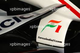 12.02.2008 Jerez, Spain,  Force India F1 Team, logo - Formula 1 Testing, Jerez
