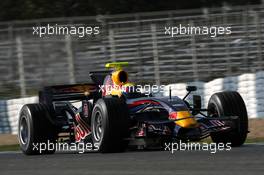 12.02.2008 Jerez, Spain,  Mark Webber (AUS), Red Bull Racing - Formula 1 Testing, Jerez