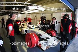 12.02.2008 Jerez, Spain,  Takuma Sato (JPN), Super Aguri F1 - Formula 1 Testing, Jerez