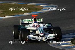 13.02.2008 Jerez, Spain,  Jenson Button (GBR), Honda Racing F1 Team, RA108 - Formula 1 Testing, Jerez