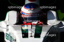 13.02.2008 Jerez, Spain,  Jenson Button (GBR), Honda Racing F1 Team - Formula 1 Testing, Jerez