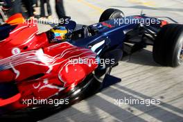 13.02.2008 Jerez, Spain,  Sebastian Bourdais (FRA), Scuderia Toro Rosso, STR02 - Formula 1 Testing, Jerez
