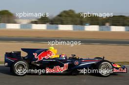 13.02.2008 Jerez, Spain,  Mark Webber (AUS), Red Bull Racing, RB4 - Formula 1 Testing, Jerez