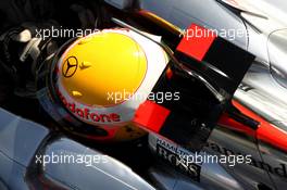 13.02.2008 Jerez, Spain,  Lewis Hamilton (GBR), McLaren Mercedes - Formula 1 Testing, Jerez