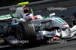 13.02.2008 Jerez, Spain,  Rubens Barrichello (BRA), Honda Racing F1 Team, RA108 - Formula 1 Testing, Jerez