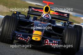 13.02.2008 Jerez, Spain,  David Coulthard (GBR), Red Bull Racing, RB4 - Formula 1 Testing, Jerez