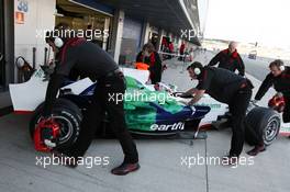 13.02.2008 Jerez, Spain,  Jenson Button (GBR), Honda Racing F1 Team - Formula 1 Testing, Jerez