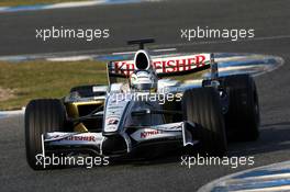 13.02.2008 Jerez, Spain,  Adrian Sutil (GER), Force India F1 Team - Formula 1 Testing, Jerez