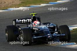 13.02.2008 Jerez, Spain,  Kazuki Nakajima (JPN), Williams F1 Team, FW30 - Formula 1 Testing, Jerez