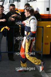 13.02.2008 Jerez, Spain,  Fernando Alonso (ESP), Renault F1 Team - Formula 1 Testing, Jerez