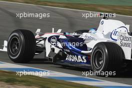 13.02.2008 Jerez, Spain,  Nick Heidfeld (GER), BMW Sauber F1 Team, F1.08 - Formula 1 Testing, Jerez