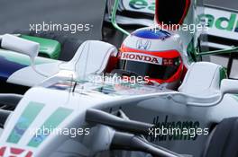 13.02.2008 Jerez, Spain,  Rubens Barrichello (BRA), Honda Racing F1 Team - Formula 1 Testing, Jerez