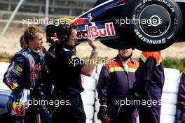 17.09.2008 Jerez, Spain,  Sebastian Vettel (GER), Red Bull Racing, Stopped on track - Formula 1 Testing
