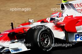17.09.2008 Jerez, Spain,  Kamui Kobayashi, Test Driver, Toyota F1 Team, TF108 - Formula 1 Testing