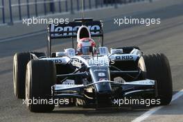 17.09.2008 Jerez, Spain,  Kazuki Nakajima (JPN), Williams F1 Team, 2009 Specification Aerodynamics - Formula 1 Testing