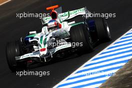 17.09.2008 Jerez, Spain,  Alexander Wurz (AUT), Test Driver, Honda Racing F1 Team, RA108 - Formula 1 Testing
