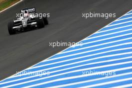 18.09.2008 Jerez, Spain,  Kazuki Nakajima (JPN), Williams F1 Team, FW30 - Formula 1 Testing
