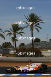 17.09.2008 Jerez, Spain,  Lucas Di Grassi (BRA) Test Driver, Renault F1 Team - Formula 1 Testing