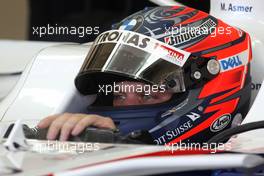 16.09.2008 Jerez, Spain,  Marco Asmer (EST), Test Driver, BMW Sauber F1 Team- Formula 1 Testing