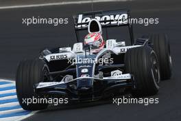 17.09.2008 Jerez, Spain,  Kazuki Nakajima (JPN), Williams F1 Team, 2009, Specification Aerodynamics - Formula 1 Testing