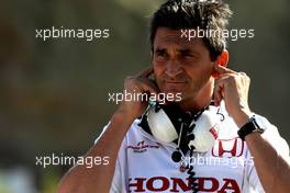 16.09.2008 Jerez, Spain,  Jacky Eeckelaert (BEL), Honda Racing F1 Team, Chief Engineer - Advanced Research Programmes - Formula 1 Testing