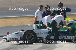16.09.2008 Jerez, Spain,  Honda Racing F1 Team, Running KERS on their car in Jerez , Mike Conway (GBR), Test Driver, Honda Racing F1 Team, RA108 - Formula 1 Testing