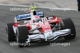 18.09.2008 Jerez, Spain,  Kamui Kobayashi, Test Driver, Toyota F1 Team, TF108 - Formula 1 Testing