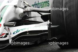 18.09.2008 Jerez, Spain,  Honda Racing F1 Team, Front wing end plate - Formula 1 Testing