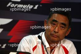 10.10.2008 Gotemba, Japan,  Hiroshi Yasukawa (JPN), Bridgestone - Formula 1 World Championship, Rd 16, Japanese Grand Prix, Friday Press Conference