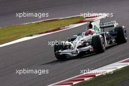 10.10.2008 Gotemba, Japan,  Rubens Barrichello (BRA), Honda Racing F1 Team - Formula 1 World Championship, Rd 16, Japanese Grand Prix, Friday Practice