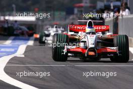 10.10.2008 Gotemba, Japan,  Giancarlo Fisichella (ITA), Force India F1 Team - Formula 1 World Championship, Rd 16, Japanese Grand Prix, Friday Practice
