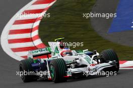 10.10.2008 Gotemba, Japan,  Rubens Barrichello (BRA), Honda Racing F1 Team, RA108 - Formula 1 World Championship, Rd 16, Japanese Grand Prix, Friday Practice