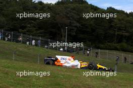 10.10.2008 Gotemba, Japan,  Fernando Alonso (ESP), Renault F1 Team, R28 - Formula 1 World Championship, Rd 16, Japanese Grand Prix, Friday Practice
