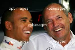 10.10.2008 Gotemba, Japan,  Ron Dennis (GBR), McLaren, Team Principal, Chairman, Lewis Hamilton (GBR), McLaren Mercedes - Formula 1 World Championship, Rd 16, Japanese Grand Prix, Friday Practice