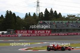 10.10.2008 Gotemba, Japan,  Kimi Raikkonen (FIN), Räikkönen, Scuderia Ferrari, F2008 - Formula 1 World Championship, Rd 16, Japanese Grand Prix, Friday Practice